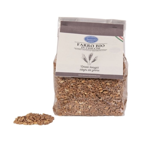 Farro dicocco biologico decorticato