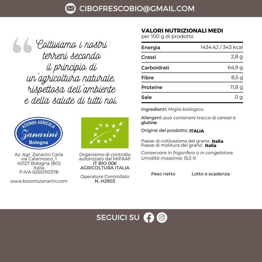 Miglio biologico decorticato - immagine 3