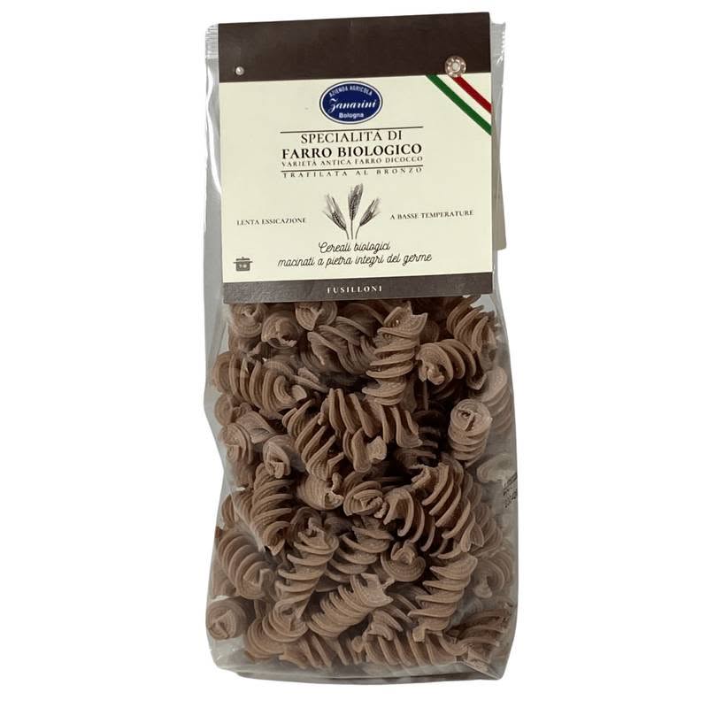 Confezione di pasta di farro in formato Fusilloni